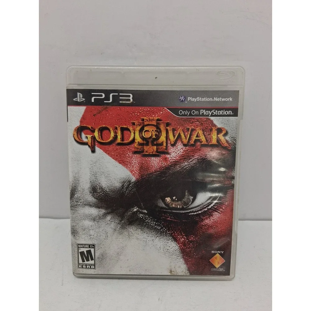 God of War III 3 Sony PlayStation 3 PS3 Game with Manual BCUS-98111